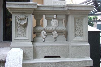 Colonnine e Pilastri Villa 1920 Milano 